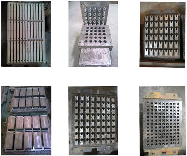 墊塊磚機(jī)模具類(lèi)型