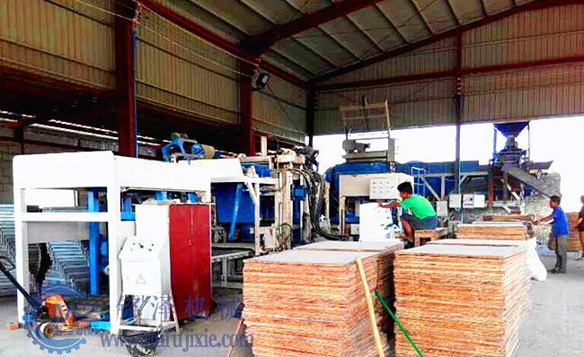 免燒磚機生產(chǎn)線